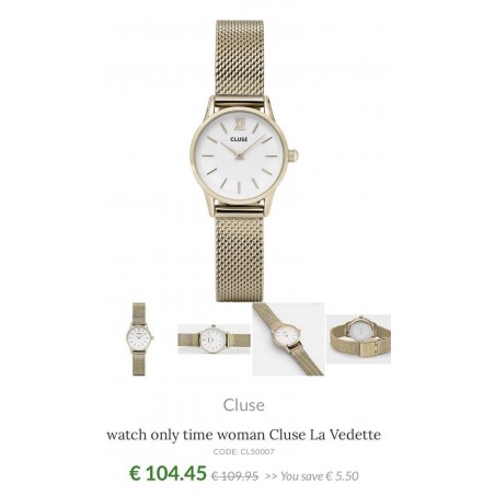 Часы Cluse CL50007 новые