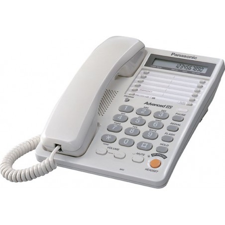 Проводной телефон Panasonic KX-TS2365RUB белый