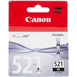 Картридж Canon №521 Bk (CLI-521BK) Оригинальный