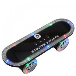Колонка Mini Skateboard Bluetooth Wireless Scooter Speaker б/у